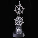 Art Craft Newton's Cradle Perpetual Motion Gadget Revolving Physics Science Desk Toy Table Ornament Gift Â–Wheel