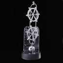 Art Craft Newton's Cradle Perpetual Motion Gadget Revolving Physics Science Desk Toy Table Ornament Gift Â–Wheel