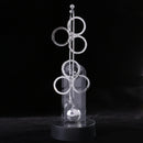 Revolving Wheels Newton's Cradle Perpetual Motion Physics Science Gadget Kid Toy -Circle
