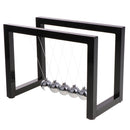 Newton's Cradle Geometry Balance Ball Physics Science Gadget Executive Gift Desktop Toy Â–Black