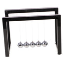 Newton's Cradle Geometry Balance Ball Physics Science Gadget Executive Gift Desktop Toy Â–Black