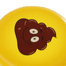 Pack of 5pcs PVC Inflatable Poo Disc Water Pool Beach Disc Throwing Outdoor Sports Toy Yellow