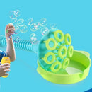 Plastic Bubbles Toy 4 Pieces Bubble-Making Handheld Tools Children Outdoor Funny Activities Party Toys