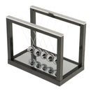 Newton's Balance Ball Cradle Home Office Desktop Decorative Ornaments Creative Gift Black - S