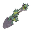 Fairy Garden Decoration Resin Stacking Frog Shovel Lawn Statue Ornament -Happy Family