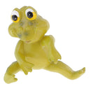 Pack of 3pcs Resin Different Pose Cute Frogs for Flower Pot Bonsai Lawn Decoration Craft - Bloom Season