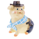 Creative Resin West Cowboy Saving Money Piggy Bank Coin Box Desktop Ornament Kids Toy Birthday Gift