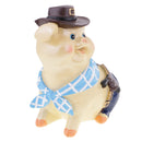 Creative Resin West Cowboy Saving Money Piggy Bank Coin Box Desktop Ornament Kids Toy Birthday Gift