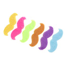 6Pcs Joke Fake Mustache Self Adhesive Halloween Christmas Costume Cosplay Party Fancy Dress Moustache Beard Funny Events Festivals Party Supplies