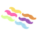 6Pcs Joke Fake Mustache Self Adhesive Halloween Christmas Costume Cosplay Party Fancy Dress Moustache Beard Funny Events Festivals Party Supplies