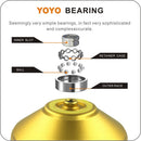 Aluminium Alloy Design Professional Magic YoYo Ball Clutch Bearing String Trick Kids Childen Toys Entertainment Party Christmas Gifts Gold
