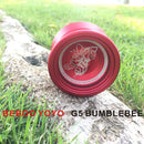 Aluminium Alloy Design Professional Magic YoYo Ball Clutch Bearing String Trick Kids Childen Toys Entertainment Party Christmas Gifts Red
