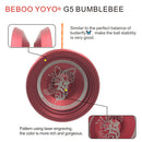 Aluminium Alloy Design Professional Magic YoYo Ball Clutch Bearing String Trick Kids Childen Toys Entertainment Party Christmas Gifts Red