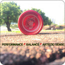 Aluminium Alloy Design Professional Magic YoYo Ball Clutch Bearing String Trick Kids Childen Toys Entertainment Party Christmas Gifts Red