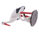 Lifelike Animal Figures Figurine White Crane Model Kids Nature Educational Toy Party Bag Favor