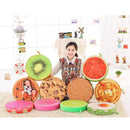 Home Decor Stuffed Cookies Designed Plush Pillow Back Cushion Bolster Toy for Sofa Bed