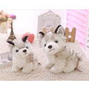 Kids Plush Toys Huskie Dog Stuffed Animal Baby Children Birthday X-mas Gift