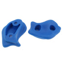 10 Pcs Plastic Rock Climbing Wall Crab Stones Hands Feet Hold with Installation Hardware Kits Outdoor Sports Accessories