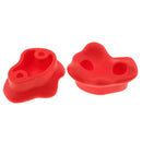 10 Pcs Plastic Rock Climbing Wall Crab Stones Hands Feet Hold with Installation Hardware Kits Outdoor Sports Accessories