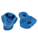 10 Pcs Plastic Rock Climbing Wall Crab Stones Hands Feet Hold with Installation Hardware Kits Outdoor Sports Accessories