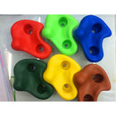 10 Pieces Rock Climbing Rocks Wall Grab Stones Hand Feet Holds Grip with Fixings- Large Size