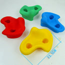 10 Pieces Rock Climbing Rocks Wall Grab Stones Hand Feet Holds Grip with Fixings- Large Size