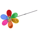 DIY Sequins Windmill Wind Whirligig Kids Party Toy Home Yard Ornament Random Animal Pattern