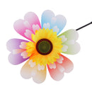 Beautiful Sunflower Windmill Wind Whirligig Kids Beach Lawn Toy Outdoor Fun Nursery Venue DÃ©cor Random Pattern