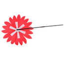 36cm DIY Sunflower Windmill Wind Rotator Kid Outdoor Playground Toy Red