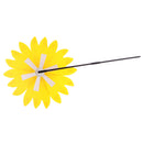 36cm DIY Sunflower Windmill Pinwheel Kids Outdoor Camping Beach Toy Home Garden Yard Decor Yellow