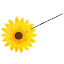36cm DIY Sunflower Windmill Pinwheel Kids Outdoor Camping Beach Toy Home Garden Yard Decor Yellow