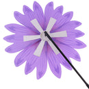 Beautiful 36cm DIY Sunflower Windmill Wind Rotator Kid Outdoor Playground Toy Nursery Venue Decor Kits Purple