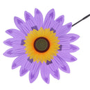 Beautiful 36cm DIY Sunflower Windmill Wind Rotator Kid Outdoor Playground Toy Nursery Venue Decor Kits Purple