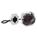 Metal Fusion Top 4D Deathscyther Oval Accel B-12 Fight Master Ripcorad Launcher Burst Spinning Top Game Kids Toy