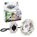 Fusion Top Rapidity Fight Master Burst Series Unicorn Ring Defense B-22 Spinning Top Ripcord Launcher Set Character Toy