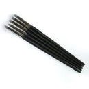 Clay Shaping Tools Pack of 5 Clay Color Shapers Modeling Sculpting Wipe Out Tools Silicone Rubber Tip Brushes for Shaping/Pottery/Clay Sculpture/Modeling
