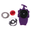 Metal Fusion 4D Rapidity Fight Master Burst Starter Spinning Top String Launcher Set Toy - Deathscyther Oval Accel B-12