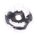 Metal Fusion 4D Rapidity Fight Master Burst Starter Spinning Top String Launcher Set Toy - Deathscyther Oval Accel B-12