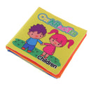 6pcs Set Baby Kids Intelligence Development Soft Cloth Cognize Shapes Colors Numbers Book with Sound Early Learning Toys