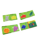 6pcs Set Baby Kids Intelligence Development Soft Cloth Cognize Shapes Colors Numbers Book with Sound Early Learning Toys