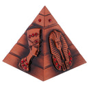 8.5cm Vintage Metal World's Famous Buildings Model Statue Collectible Gift - Egyptian Pyramid