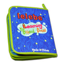 Baby Kids Intelligence Development Cloth Cognize Book Educational Toy Button