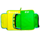 Baby Kids Intelligence Development Cloth Cognize Book Educational Toy Button
