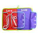 Baby Kids Intelligence Development Cloth Cognize Book Educational Toy Button