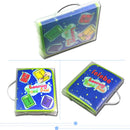 Baby Kids Intelligence Development Cloth Cognize Book Educational Toy Button
