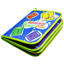 Baby Kids Intelligence Development Cloth Cognize Book Educational Toy Button