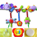 Soft 0-12 Months Baby Toy Spiral Bed Stroller Car Seat Hanging Educational Rattle Toys for Newborns Sleeping Birthday Chrismas Gifts Elephant