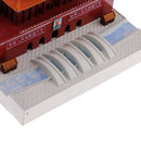 8.5cm Vintage Metal World's Famous Buildings Model Statue Collectible Gift - Beijing Tian An Men