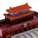 8.5cm Vintage Metal World's Famous Buildings Model Statue Collectible Gift - Beijing Tian An Men