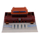 8.5cm Vintage Metal World's Famous Buildings Model Statue Collectible Gift - Beijing Tian An Men